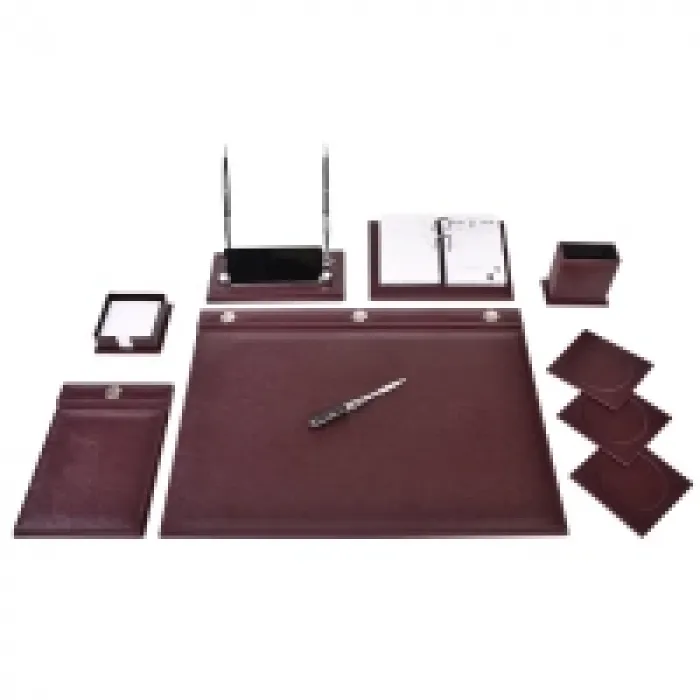 Gülpaş Sümen Takımı 9 Parça Lüx Düğmeli Suni Deri 258