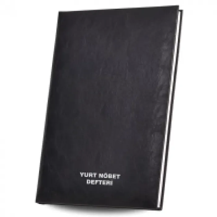 Gülpaş Yurt Nöbet Defteri 22x32 Suni Deri Ciltli 554