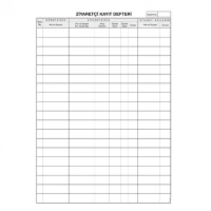 Gülpaş Ziyaretçi Defteri Suni Deri Ciltli 100 Yaprak 369