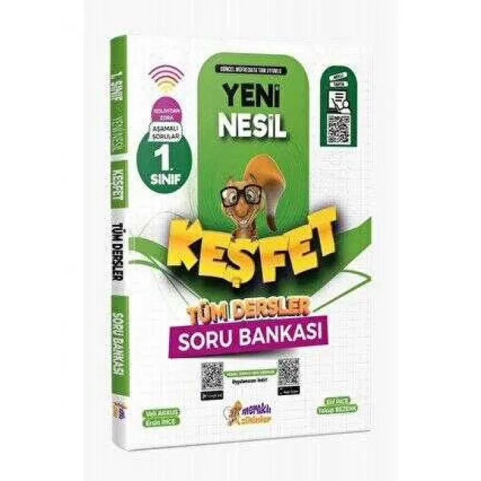 Günay Yayınları 1. Sınıf Tüm Dersler Yeni Nesil Keşfet Soru Bankası