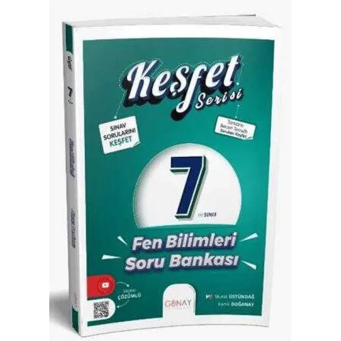 Günay Yayınları 7. Sınıf Keşfet Plus Serisi Fen Bilimleri Soru Bankası