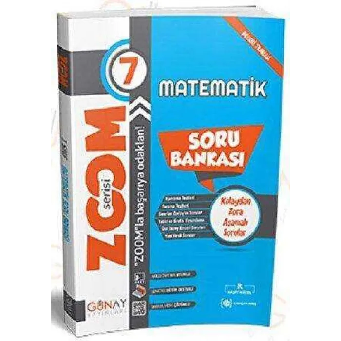 Günay Yayınları 7. Sınıf Zoom Serisi Matematik Soru Bankası