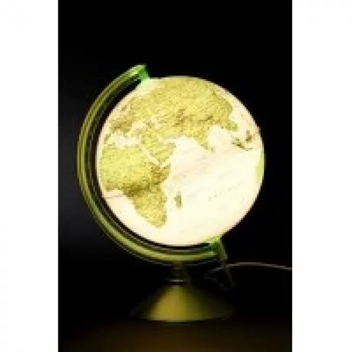 Gürbüz 46253 Globe Green 26 Cm Işıklı Küre