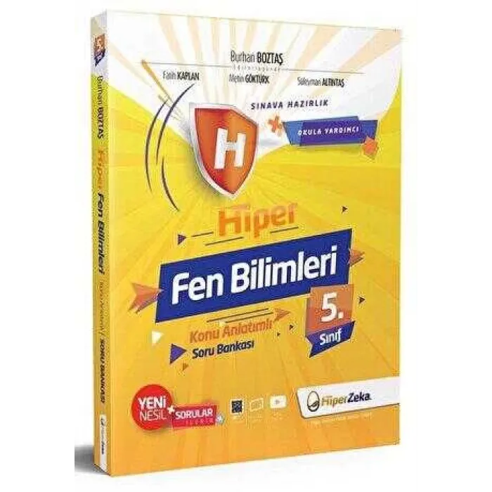 Hiper Zeka Yayınları 5. Sınıf Hiper Fen Bilimleri Konu Anlatımlı Soru Bankası