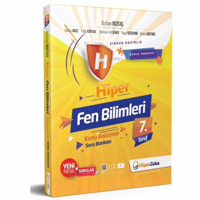 Hiper Zeka Yayınları 7. Sınıf Hiper Fen Bilimleri Konu Anlatımlı Soru Bankası