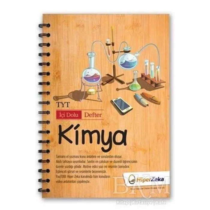 Hiper Zeka Yayınları TYT Kimya İçi Dolu Defter