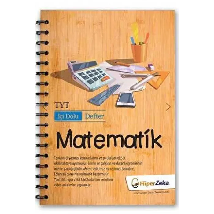 Hiper Zeka Yayınları TYT Matematik İçi Dolu Defter