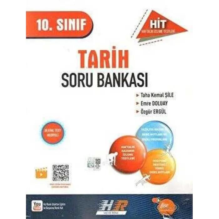 Hız ve Renk Yayınları 10. Sınıf Tarih HİT Soru Bankası