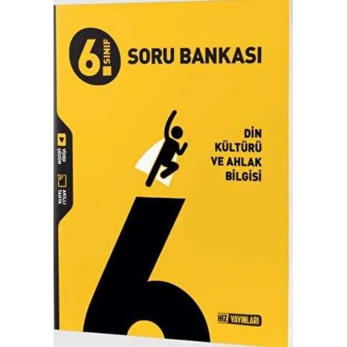 Hız Yayınları 6. Sınıf Din Kültürü Ve Ahlak Bilgisi Soru Bankası