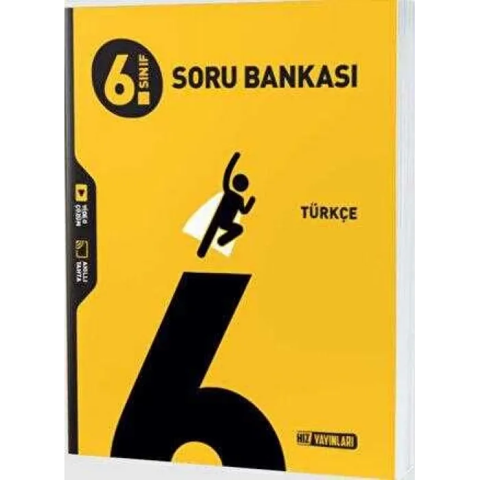 Hız Yayınları 6. Sınıf Türkçe Soru Bankası