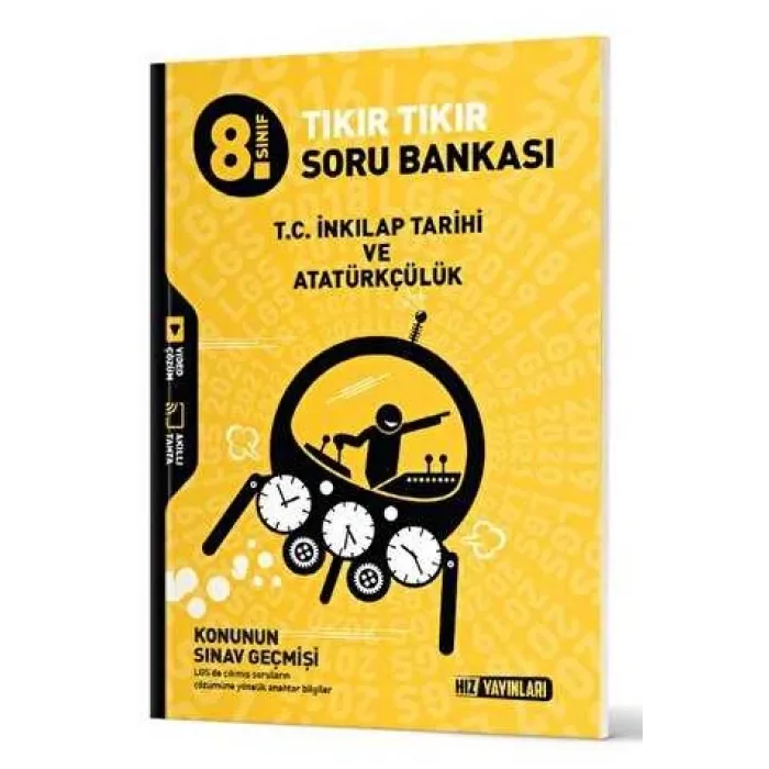 Hız Yayınları 8. Sınıf İnkılap Tarihi Tıkır Tıkır Soru Bankası