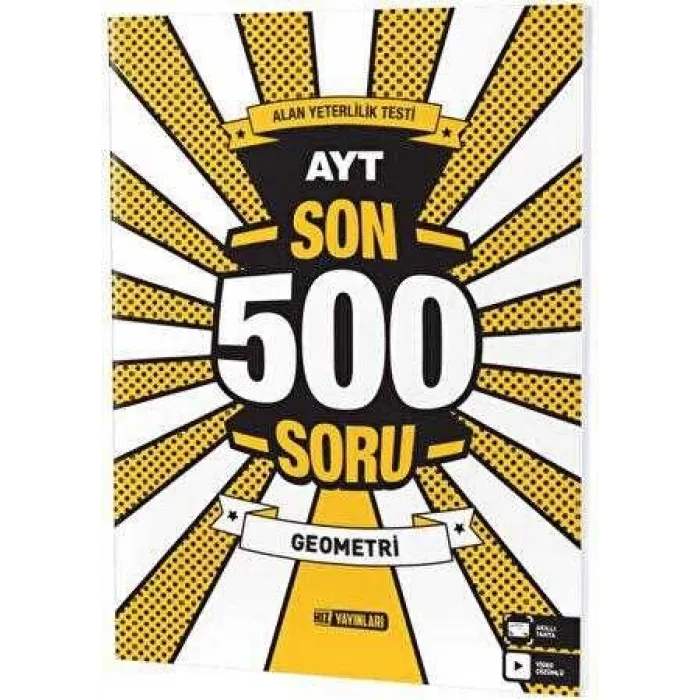 Hız Yayınları AYT Son 500 Soru Geometri
