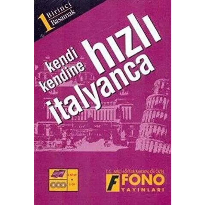 Hızlı İtalyanca 1. Basamak 2 kitap + 3 CD