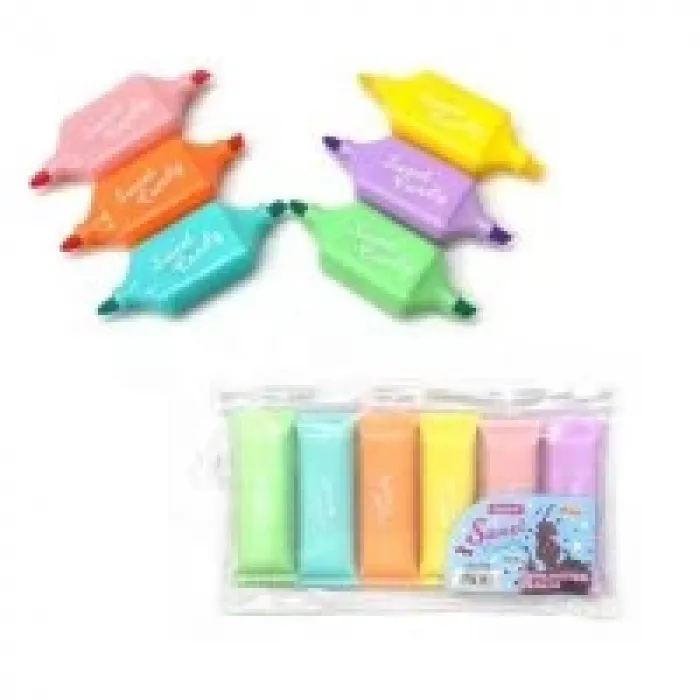 İbiş Fosforlu Kalem Swet Candy Şekilli 6lı Dl-206