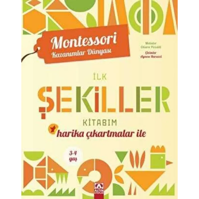 İlk Şekiller Kitabım 3-4 Yaş