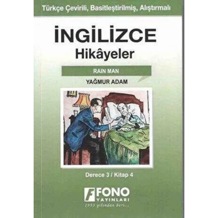 İngilizce Hikayeler - Yağmur Adam Derece 3