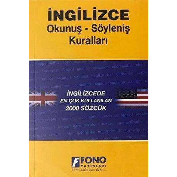 İngilizce Okunuş - Söyleniş Kuralları