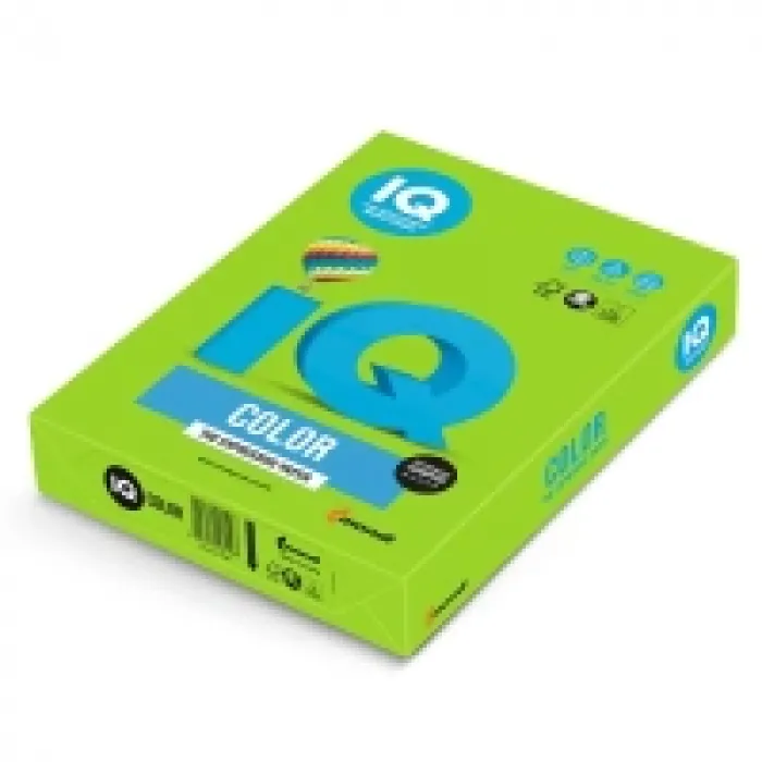 Iq A4 Renkli Fotokopi Kağıdı 80/500 Bahyeşil Yoğ Ne1329-ma42