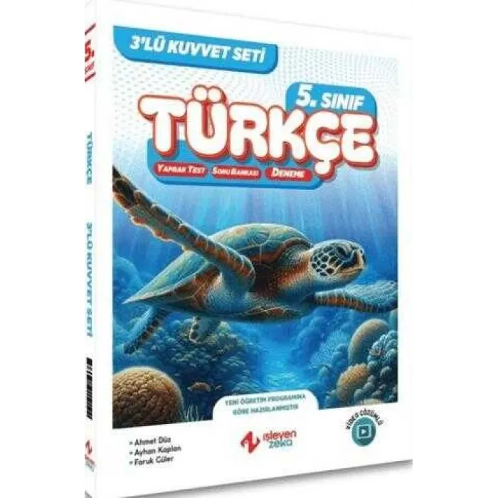 İşleyen Zeka Yayınları 5. Sınıf Türkçe 3 lü Kuvvet Serisi Seti