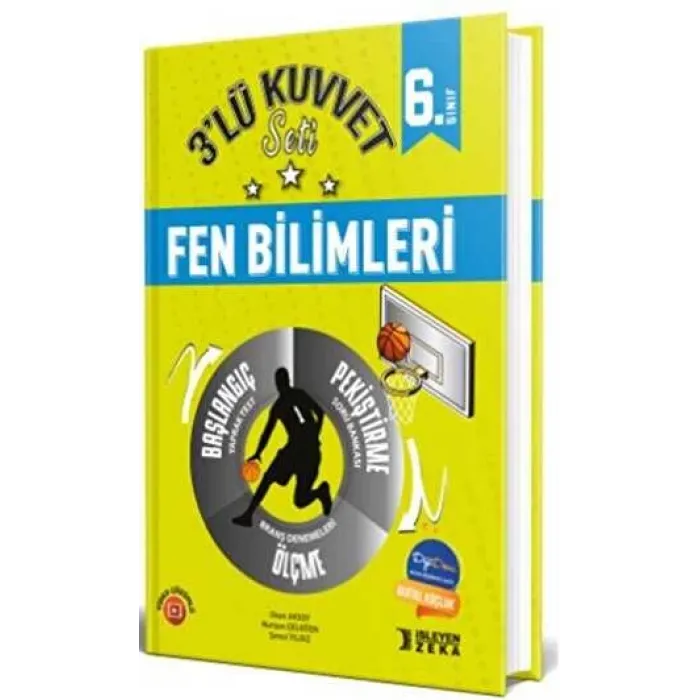 İşleyen Zeka Yayınları 6. Sınıf Fen Bilimleri 3 lü Kuvvet Serisi Seti
