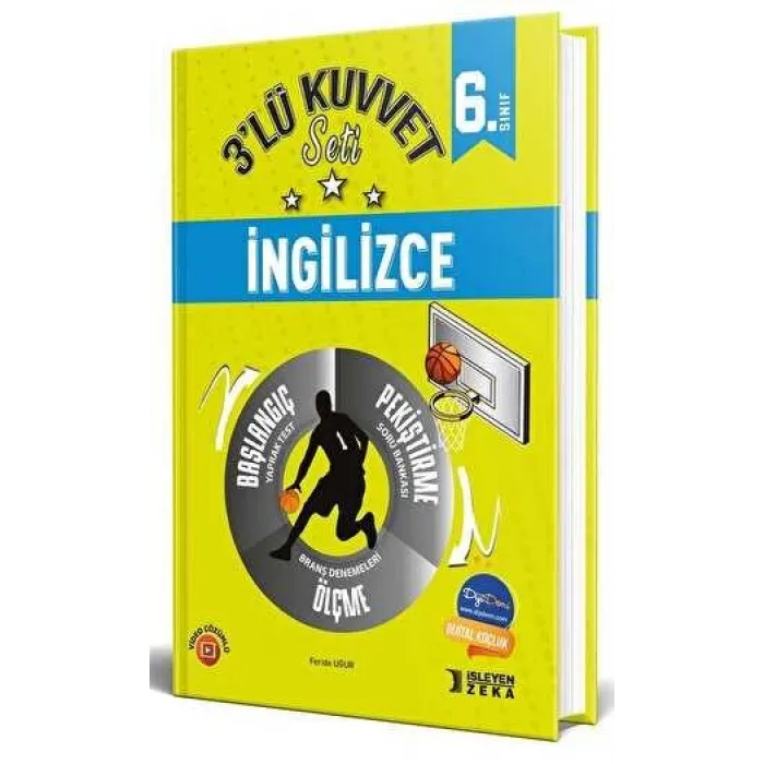İşleyen Zeka Yayınları 6. Sınıf İngilizce 3 lü Kuvvet Serisi Seti