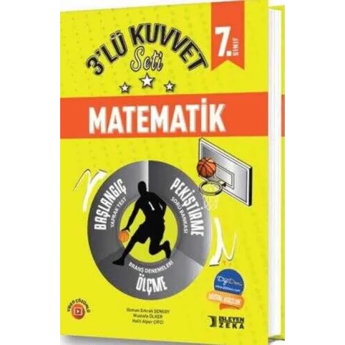 İşleyen Zeka Yayınları 7. Sınıf Matematik 3 lü Kuvvet Serisi Seti