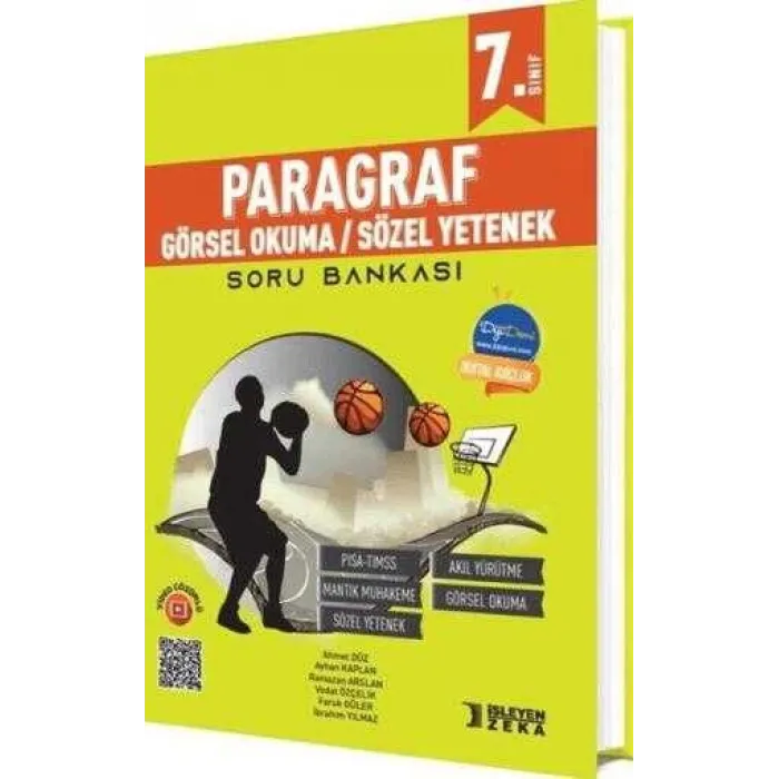 İşleyen Zeka Yayınları 7. Sınıf Paragraf Görsel Okuma Sözel Yetenek Soru Bankası