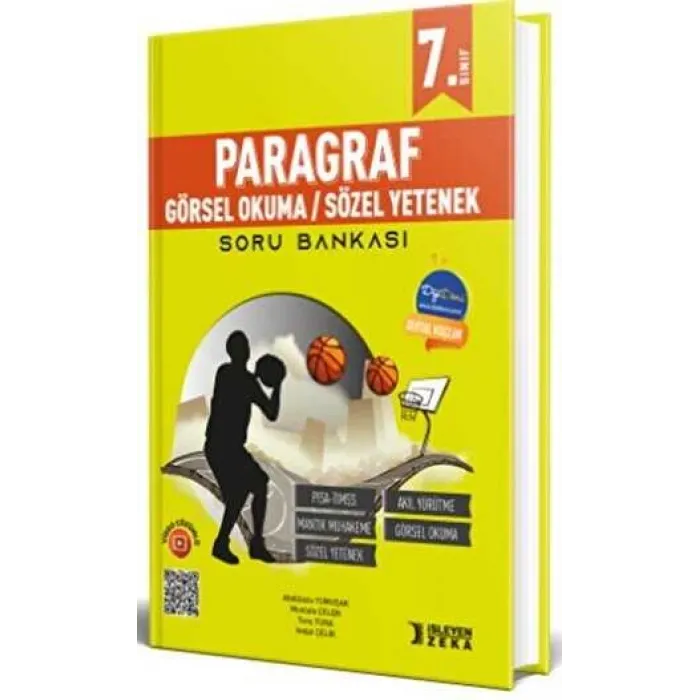 İşleyen Zeka Yayınları 7. Sınıf Paragraf Görsel Okuma Sözel Yetenek Soru Bankası