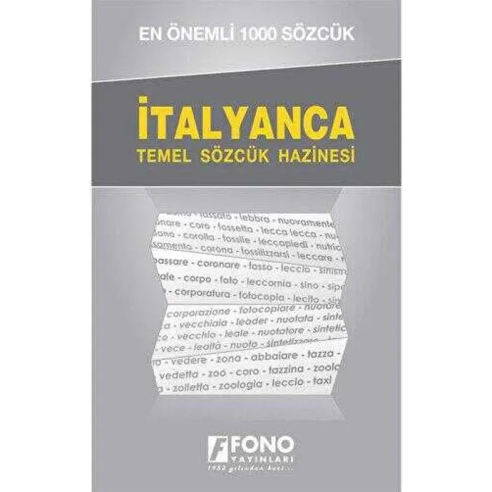 İtalyancada En Önemli 1000 Sözcük