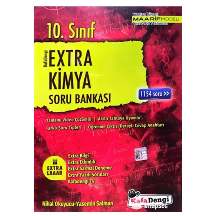 Kafa Dengi Yayınları 10. Sınıf Kimya Extra Soru Bankası