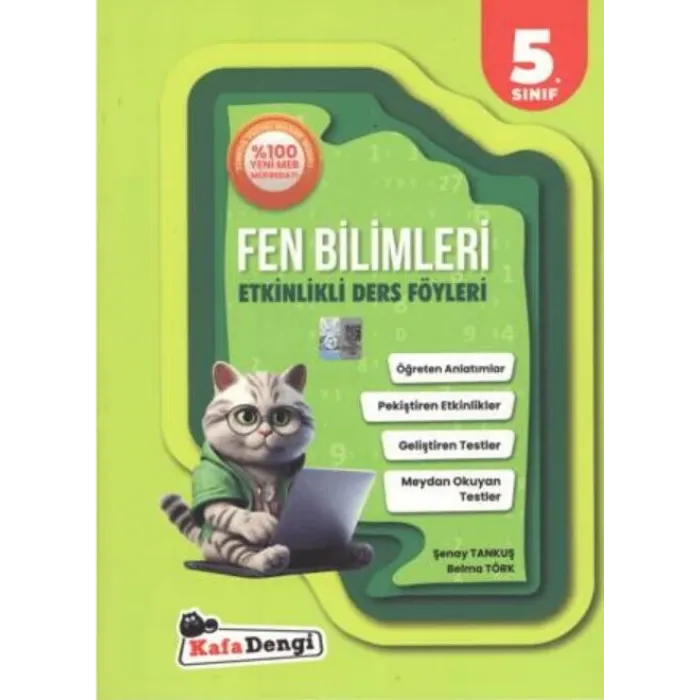 Kafa Dengi Yayınları 5. Sınıf Fen Bilimleri Etkinlikli Ders Föyleri