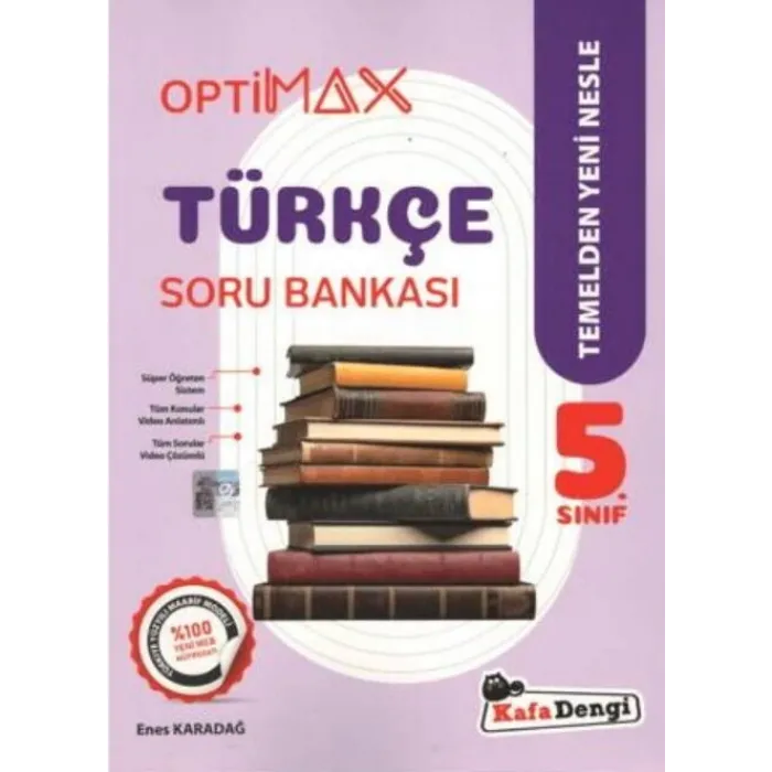 Kafa Dengi Yayınları 5. Sınıf Türkçe Optimax Soru Bankası