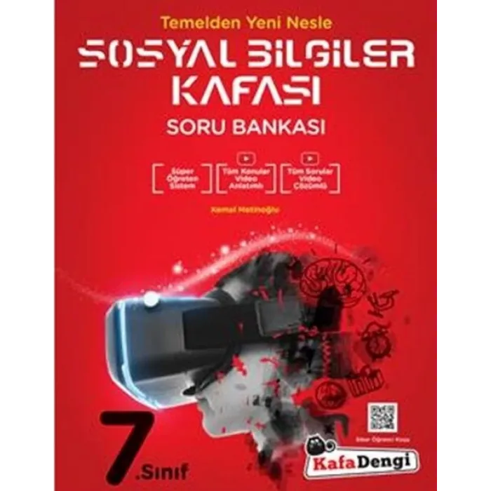 Kafa Dengi Yayınları 7. Sınıf Sosyal Bilgiler Kafası Soru Bankası