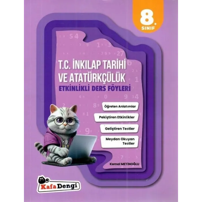 Kafa Dengi Yayınları 8. Sınıf İnkılap Tarihi ve Atatürkçülük Etkinlikli Ders Föyleri