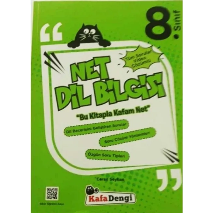 Kafa Dengi Yayınları 8. Sınıf Net Dil Bilgisi Soru Bankası