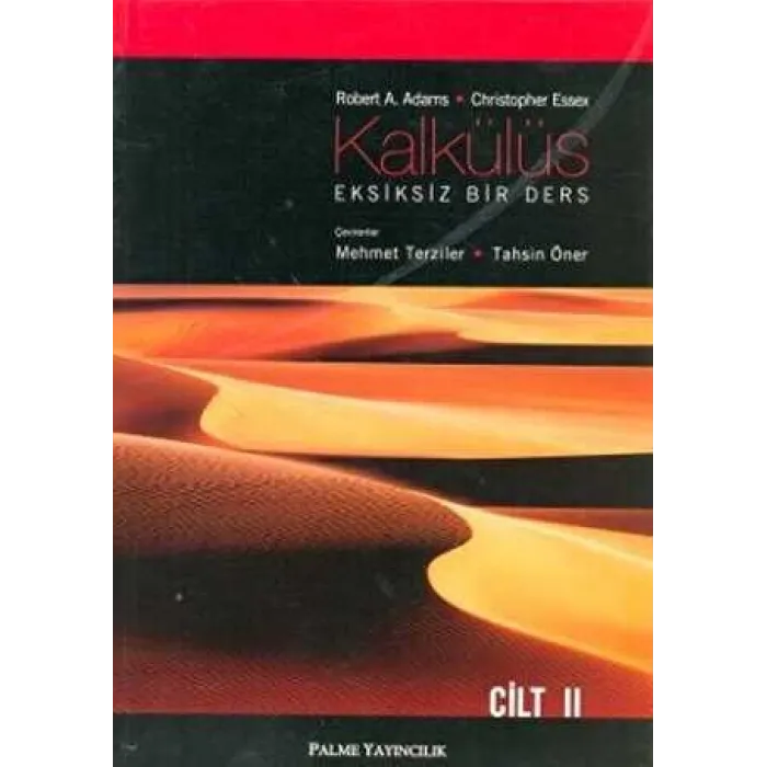 Kalkülüs Eksiksiz Bir Ders Cilt 2