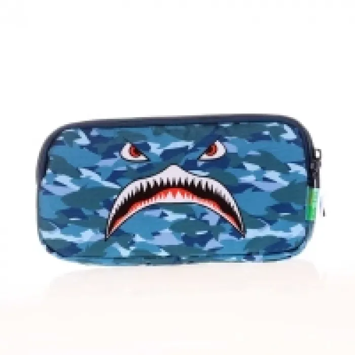 Kaukko Kids&amp;love 3 Bölmeli Kalem Çantası Square Shark L8123