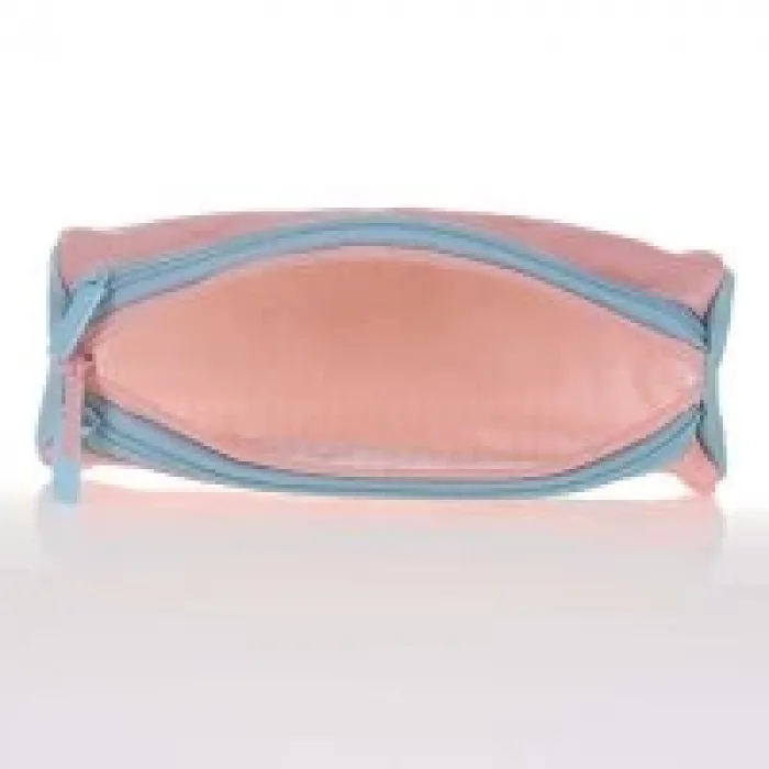 Kaukko Wichlight 3 Bölmeli Kalem Çantası Somon K2317