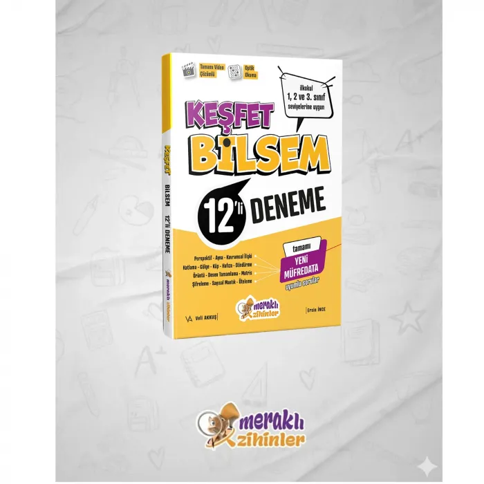 KEŞFET BİLSEM 12Lİ DENEME (1,2 ve 3.SINIF SEVİYELERİNE UYGUN)