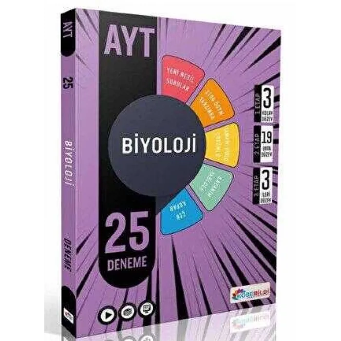Köşebilgi Yayınları 2022 AYT Biyoloji 25 Branş Denemesi