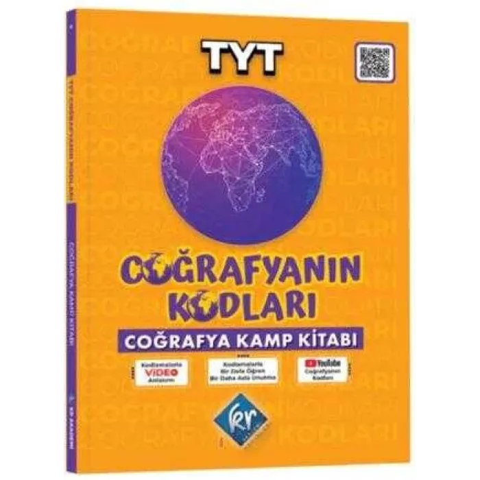 KR Akademi Yayınları Coğrafyanın Kodları TYT Coğrafya 9. Sınıf 10. Sınıf Kamp Kitabı