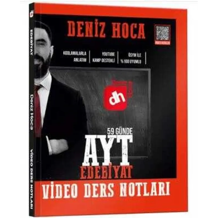 KR Akademi Yayınları Deniz Hoca 59 Günde AYT Edebiyat Video Ders Notları