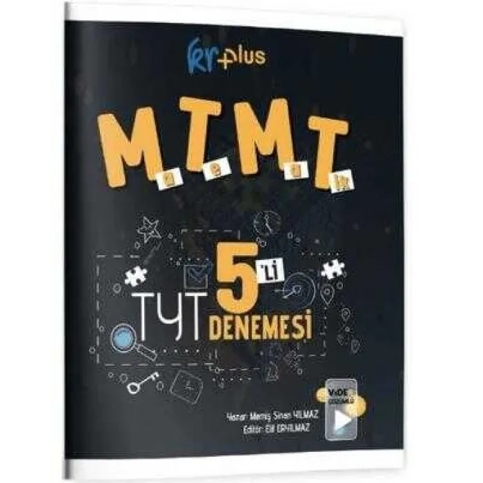 KR Akademi Yayınları KR Plus TYT Matematik 5`li Denemesi