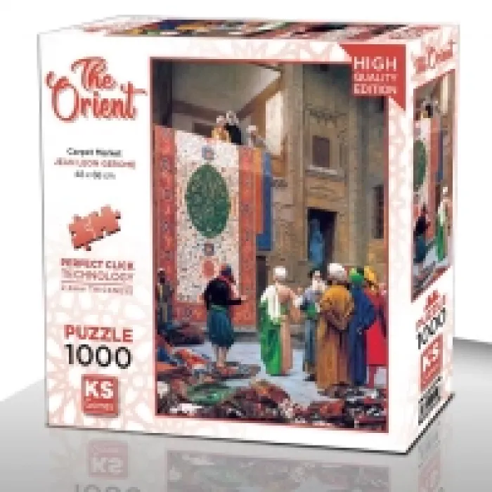 Ks Games Puzzle Yetişkin 1000 Parça Carpet Market 20734
