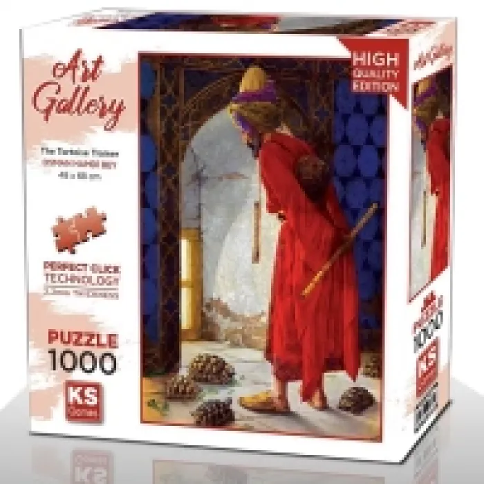Ks Games Puzzle Yetişkin 1000 Parça Kaplumbağa Terbiyecisi 20733