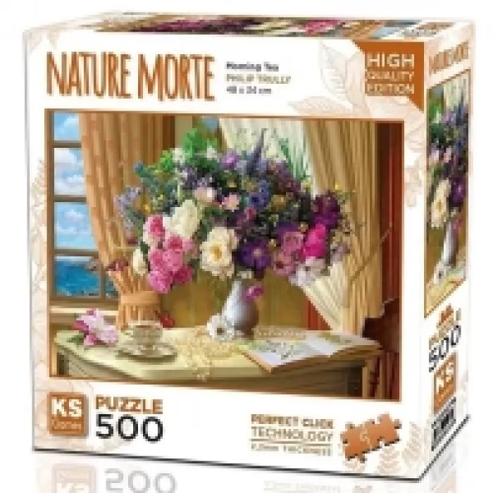 Ks Games Puzzle Yetişkin 500 Parça Morning Tea 20065
