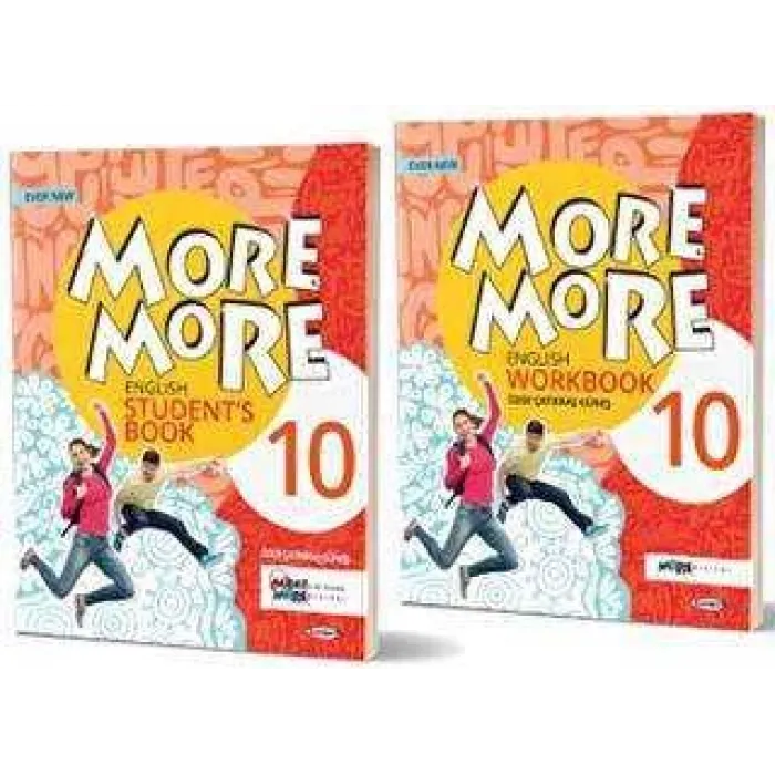 Kurmay Yayınları 10. Sınıf More More Students Book ve More More Workbook
