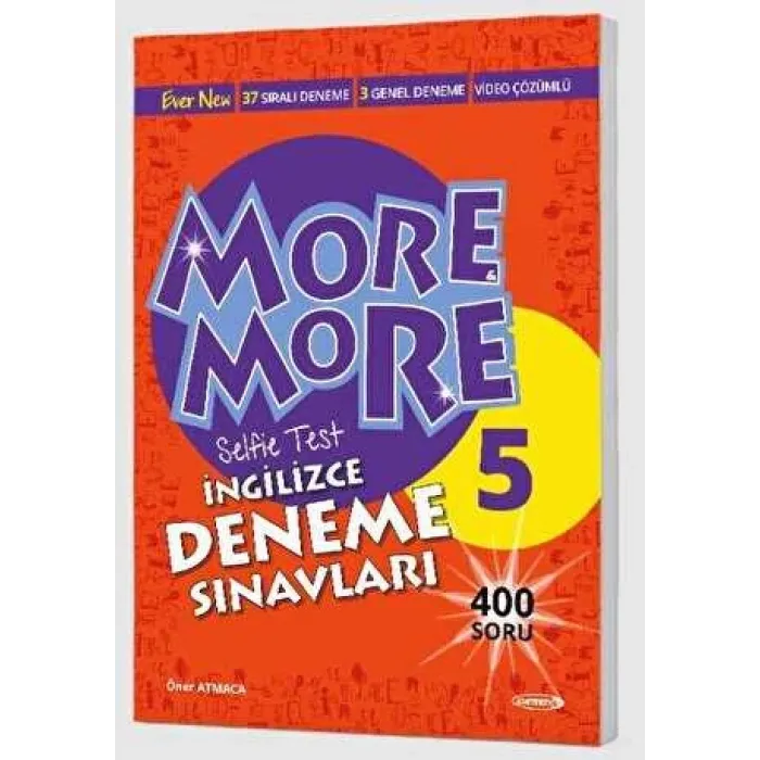 Kurmay Yayınları 5. Sınıf More and More Selfie Test Deneme Sınavları