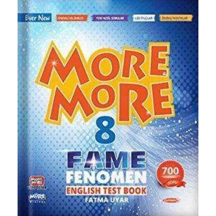 Kurmay Yayınları Kurmay ELT More and More English 8 Fame Fenomen Test Book