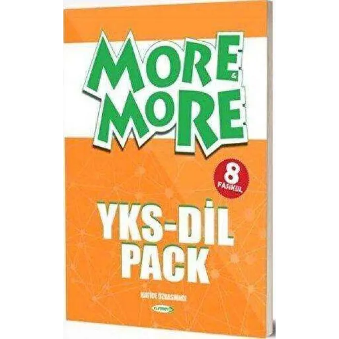 Kurmay Yayınları Kurmay ELT Yayınları More and More YKS Dil Pack